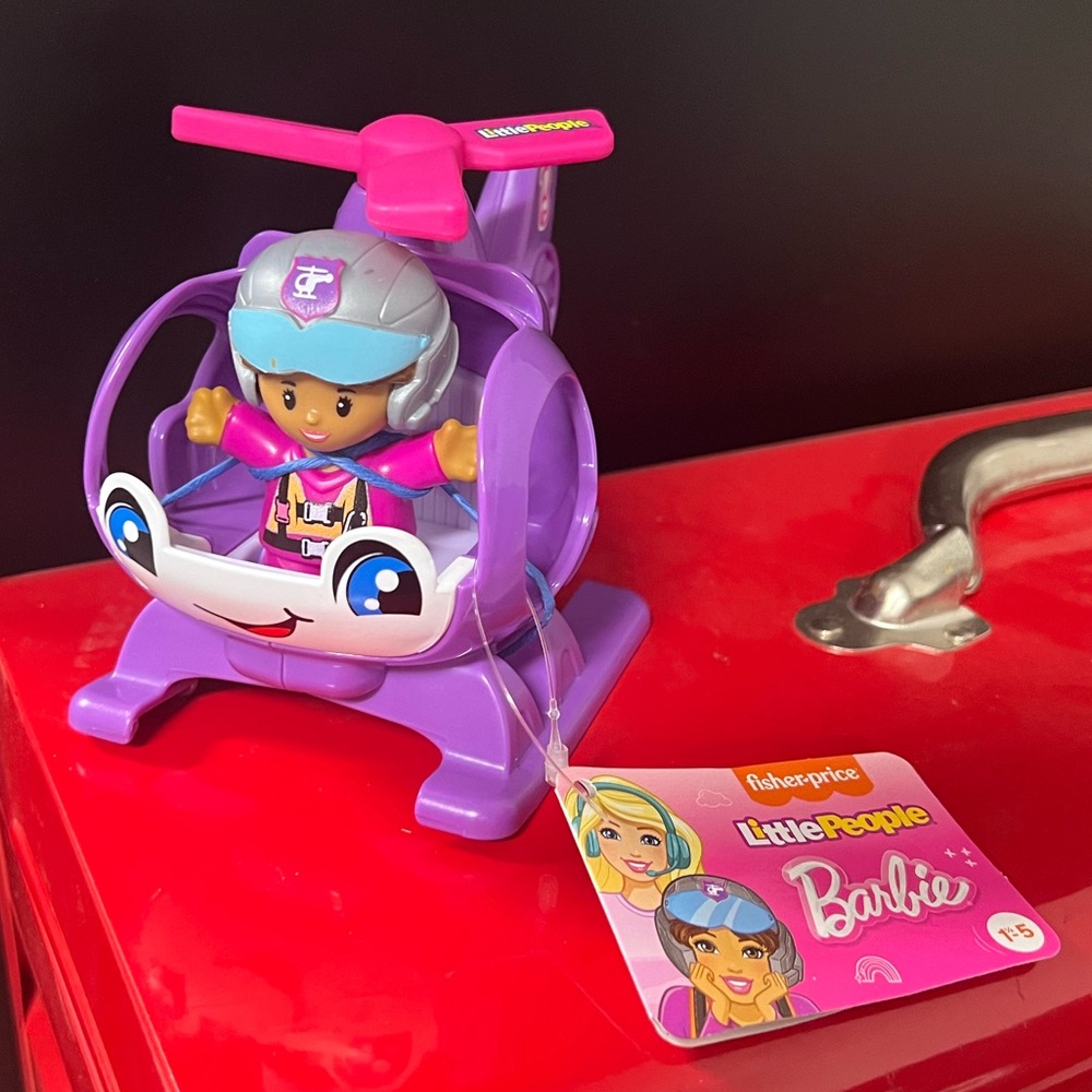 Little People Barbie Helicopter